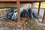 Større parti reoldeler – reolstiger, stolper og stålprofiler