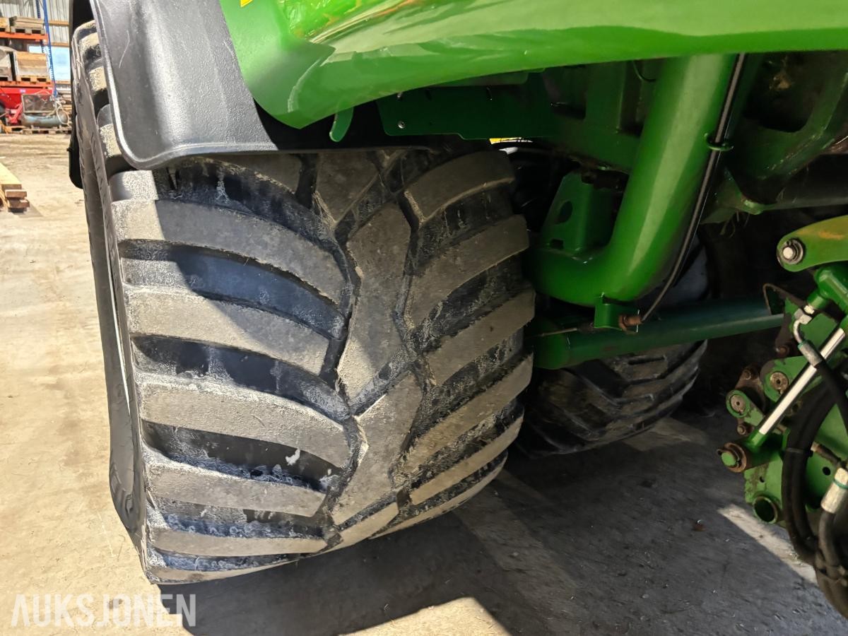 2015 McHale Fusion 3+ rundballepresse med integrert plastpakker