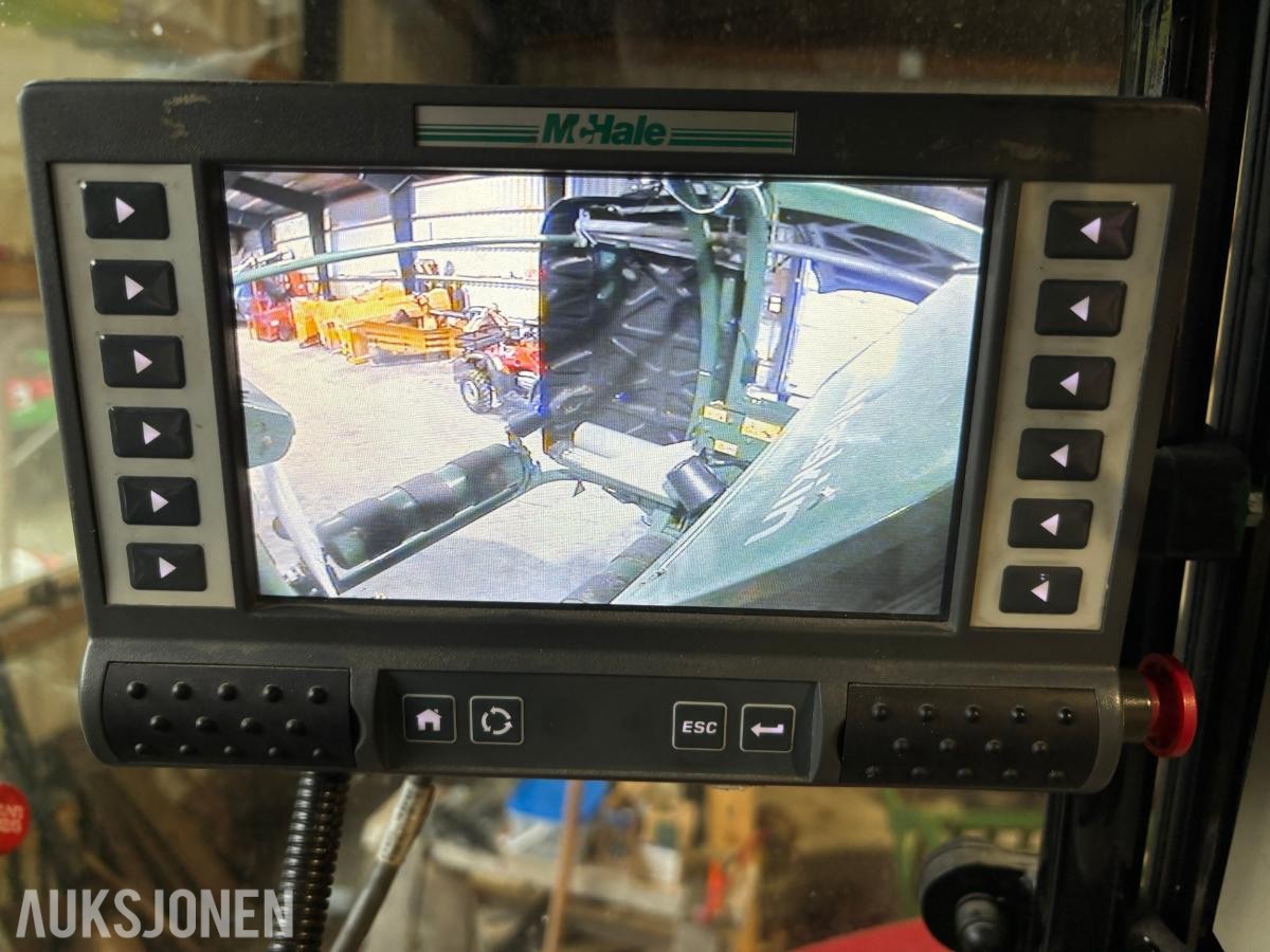 2015 McHale Fusion 3+ rundballepresse med integrert plastpakker