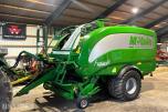 2015 McHale Fusion 3+ rundballepresse med integrert plastpakker