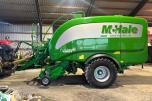 2015 McHale Fusion 3+ rundballepresse med integrert plastpakker