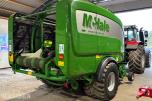 2015 McHale Fusion 3+ rundballepresse med integrert plastpakker