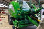 2015 McHale Fusion 3+ rundballepresse med integrert plastpakker