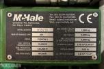 2015 McHale Fusion 3+ rundballepresse med integrert plastpakker