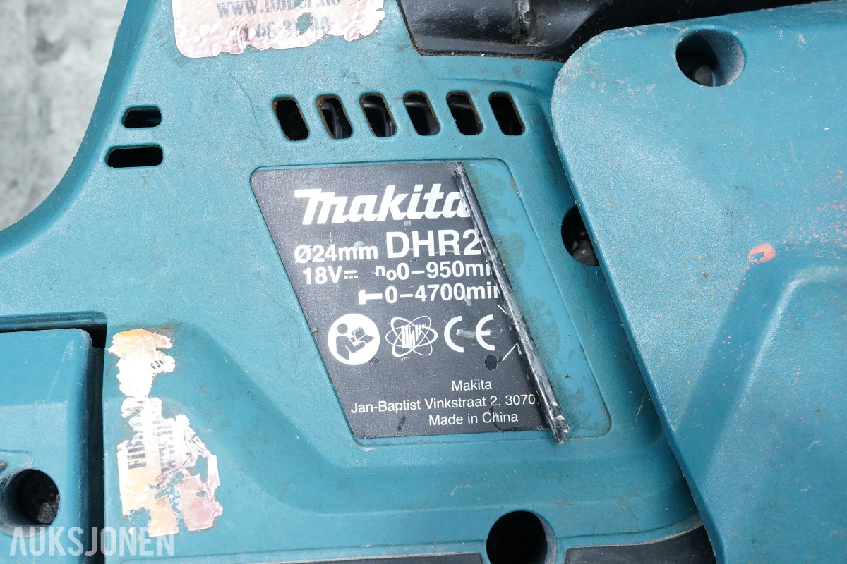 Makita kombihammere, vinkelsliper, multiverktøy, slagbormaskin, støvsuger, arbeidslampe++