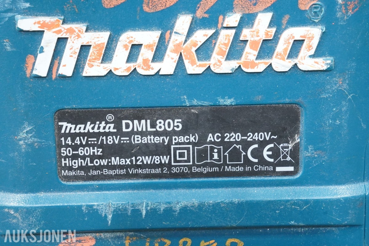 Makita kombihammere, vinkelsliper, multiverktøy, slagbormaskin, støvsuger, arbeidslampe++