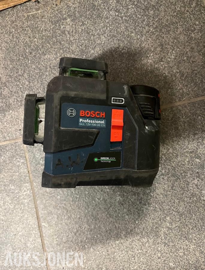 Bosch GLL12v-100-33-CG krysslaser