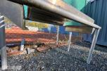 Søppelkasser aluminium på hjul / 5 stk / ubrukt 