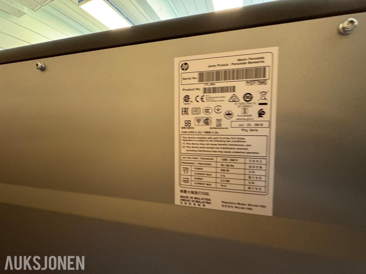 2019 HP Latex 315 storformatrullskriver
