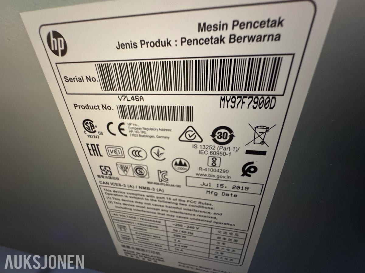2019 HP Latex 315 storformatrullskriver