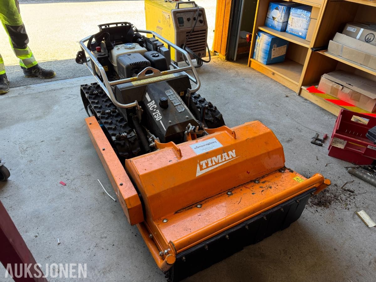 2013 Timan RC-750 fjernstyrt beltegående beitepusser / 90 timer 