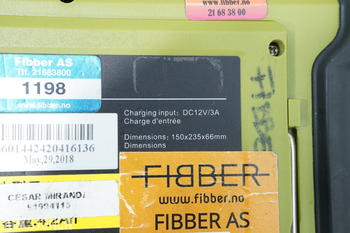 2018 Orientek TR600 OTDR fibertester