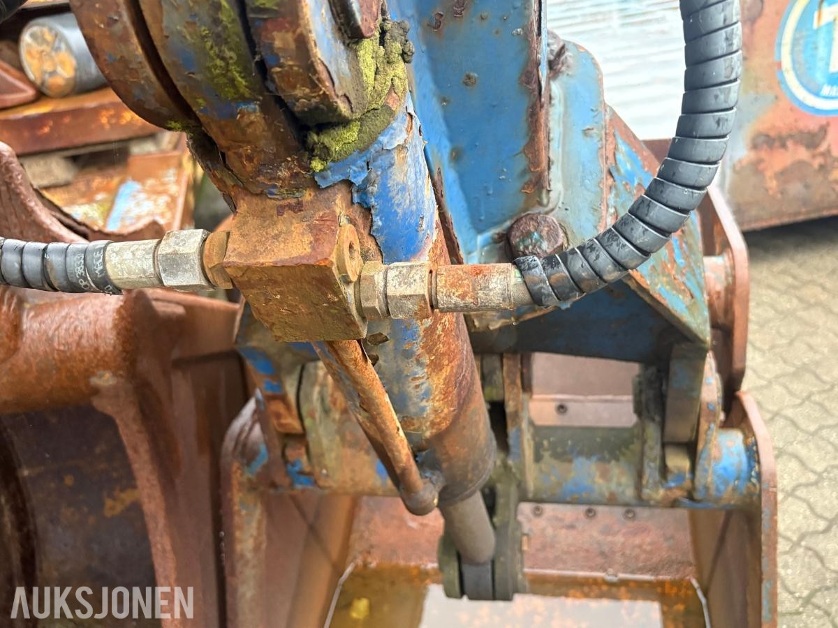 Hydraulisk grabb med forlenger og S70-feste