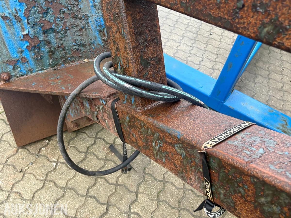 Hydraulisk grabb med forlenger og S70-feste