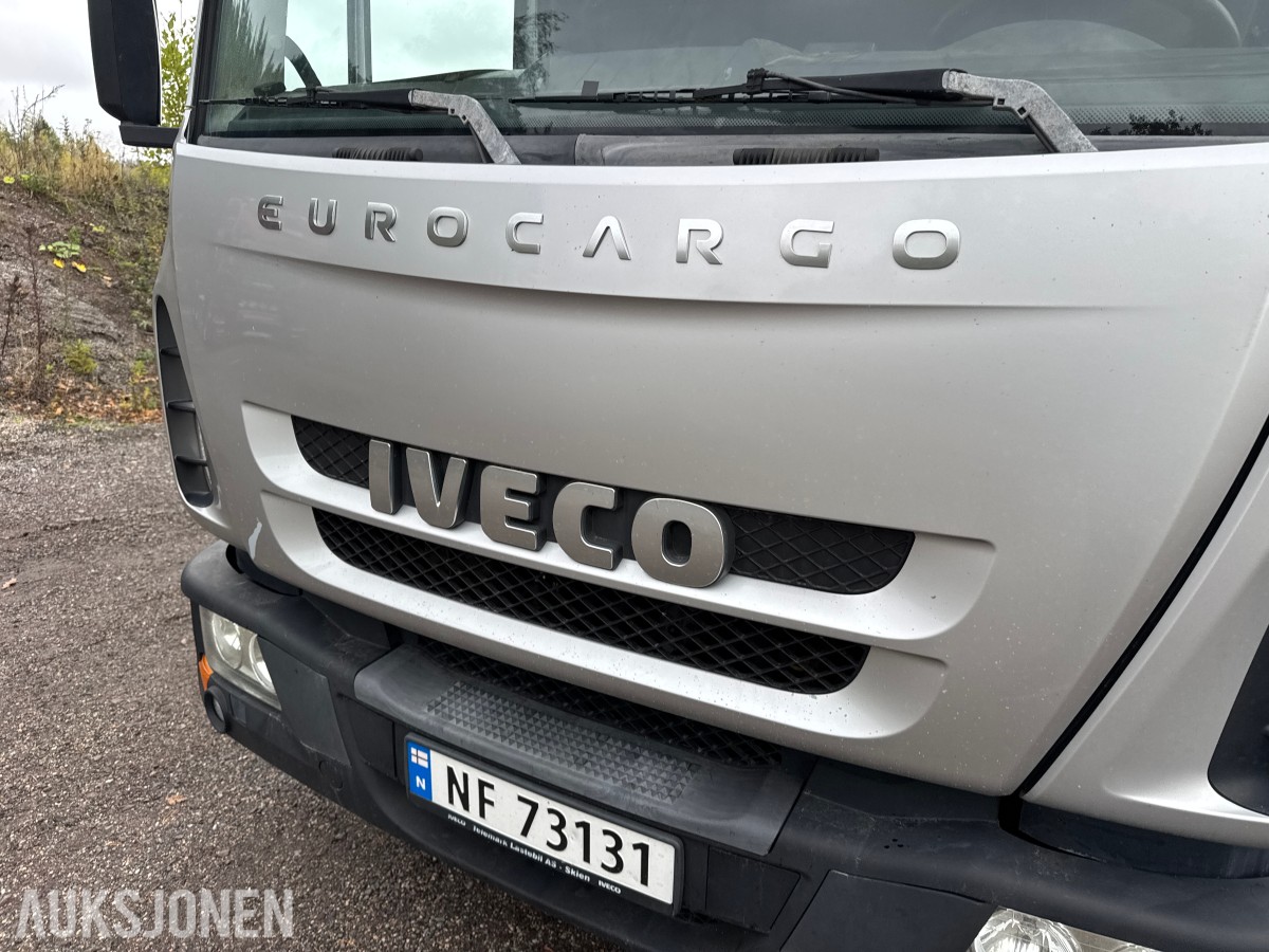 2015 Iveco 80E22/ P servicebil med verkstedinnredning og bakløfter