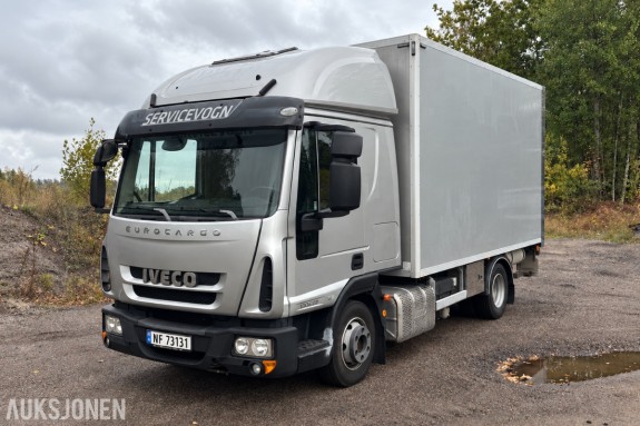 2015 Iveco 80E22/ P servicebil med verkstedinnredning og bakløfter