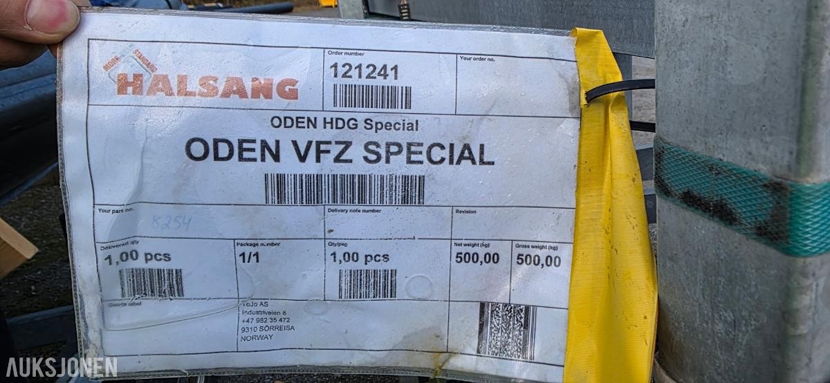 2024 Halsang Oden HDG Special / Oden VFZ Special