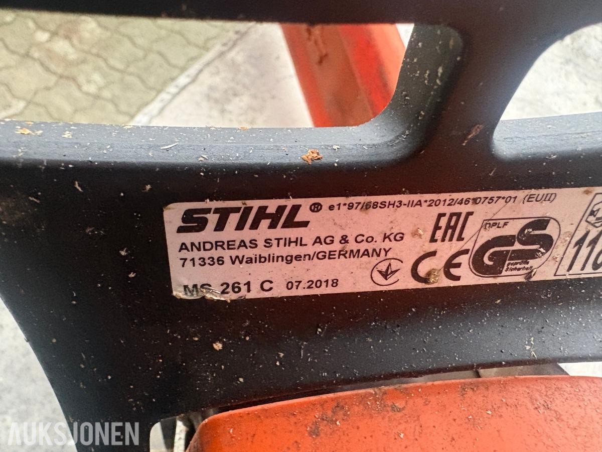 2018 STIHL MS 261 C motorsag