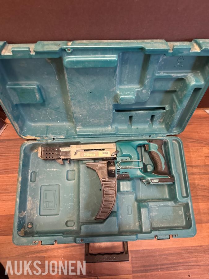 Makita BFR550 18V – Batteridrevet skruautomat med koffert