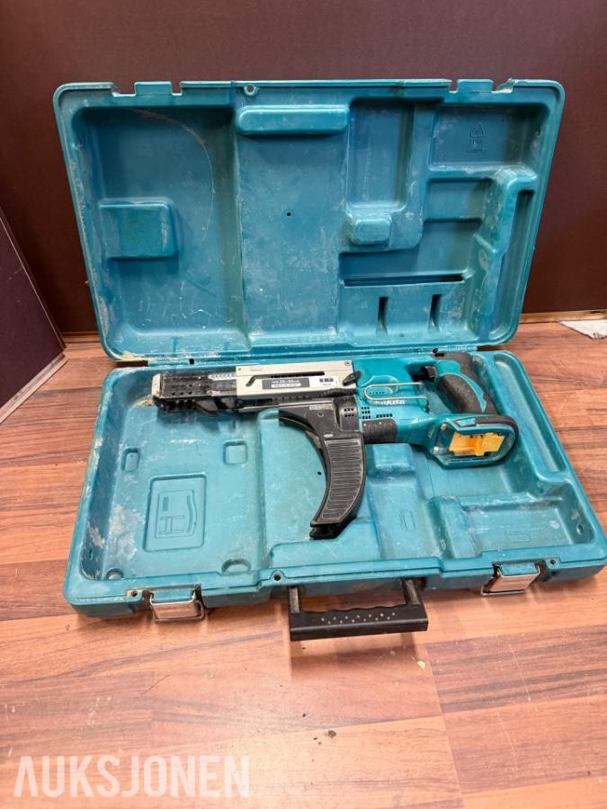 Makita BFR550 18V – Batteridrevet skruautomat med koffert