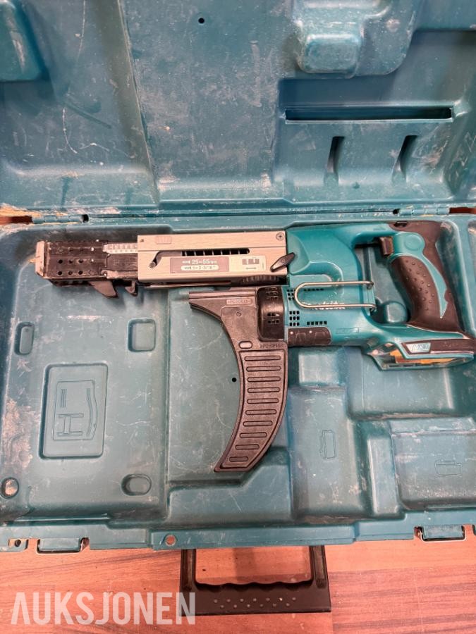 Makita BFR550 18V – Batteridrevet skruautomat med koffert