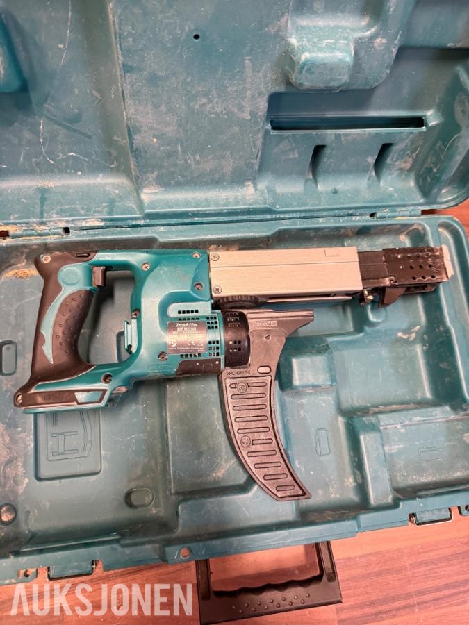 Makita BFR550 18V – Batteridrevet skruautomat med koffert