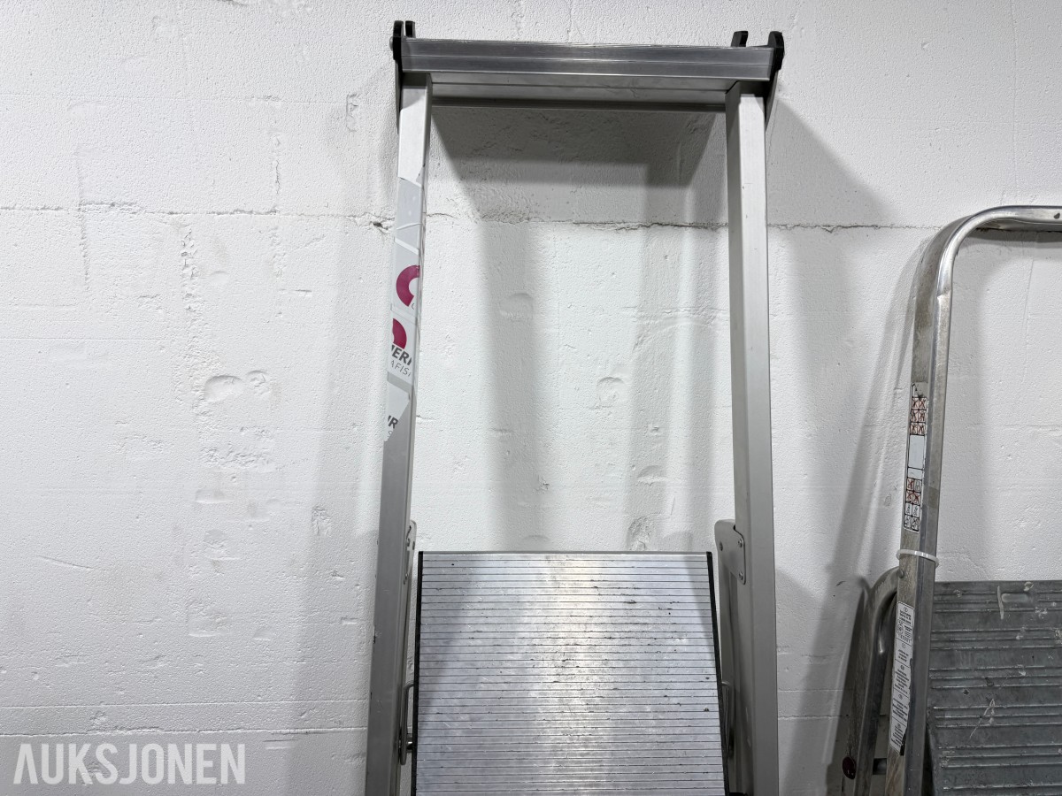 Parti Zarges og Hard Head stiger i aluminium