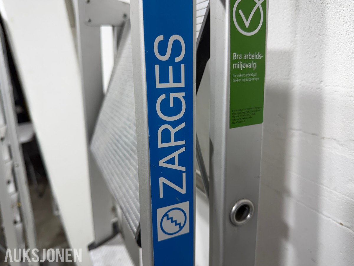 Parti Zarges og Hard Head stiger i aluminium