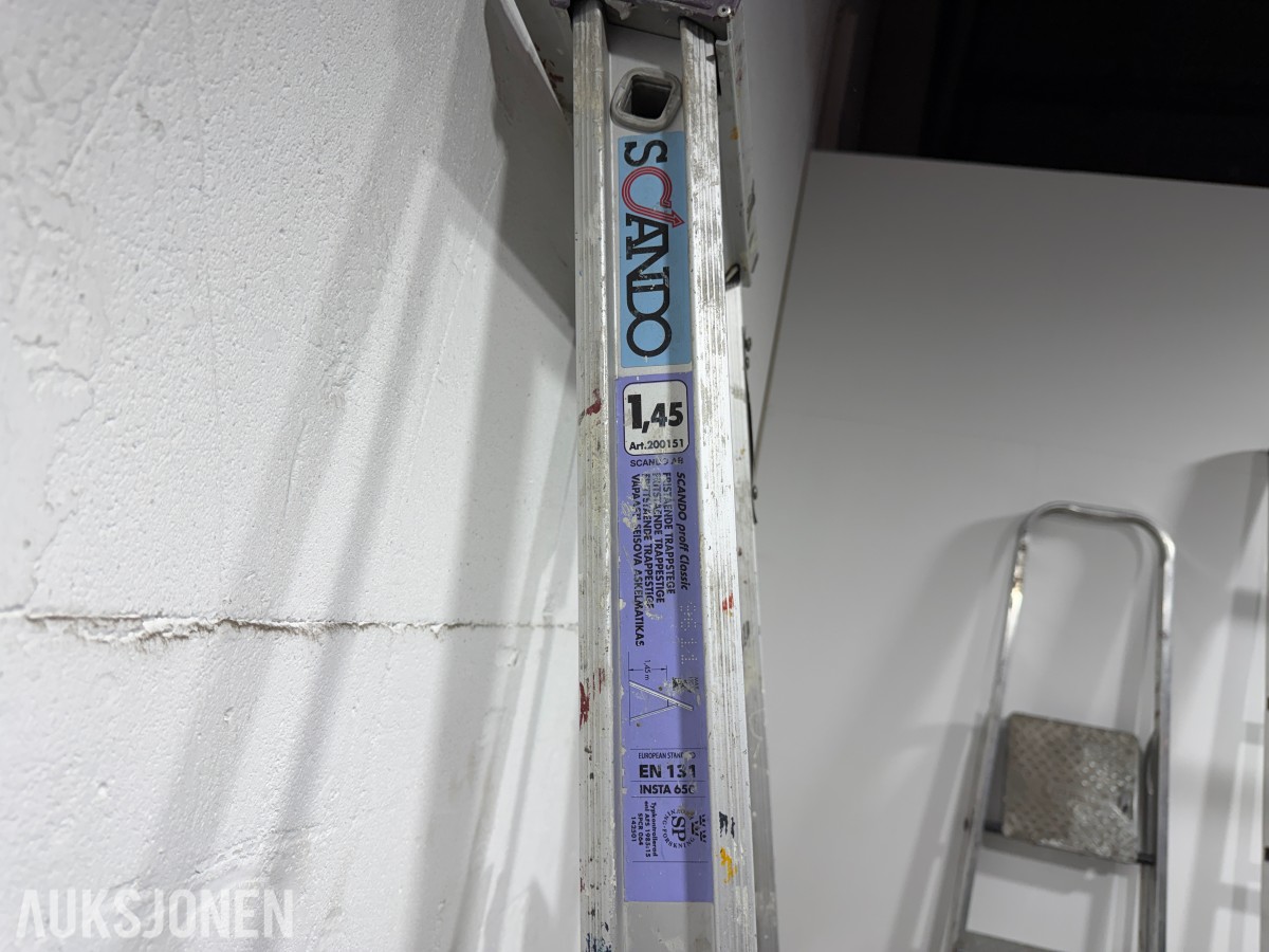 Parti Zarges og Hard Head stiger i aluminium