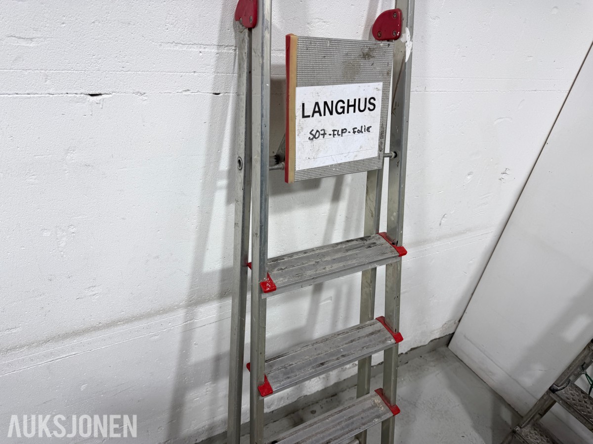 Parti Zarges og Hard Head stiger i aluminium
