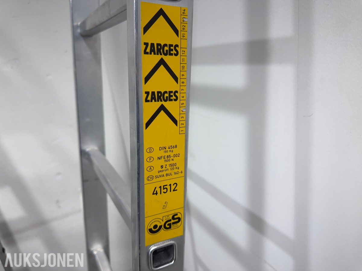 Parti Zarges og Hard Head stiger i aluminium