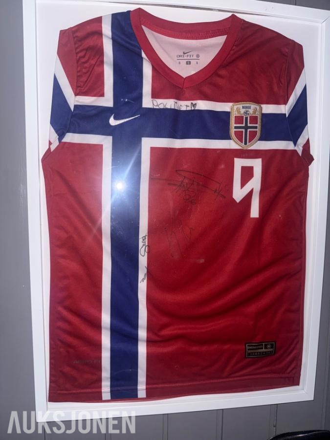 2026 signert norsk landslags drakt