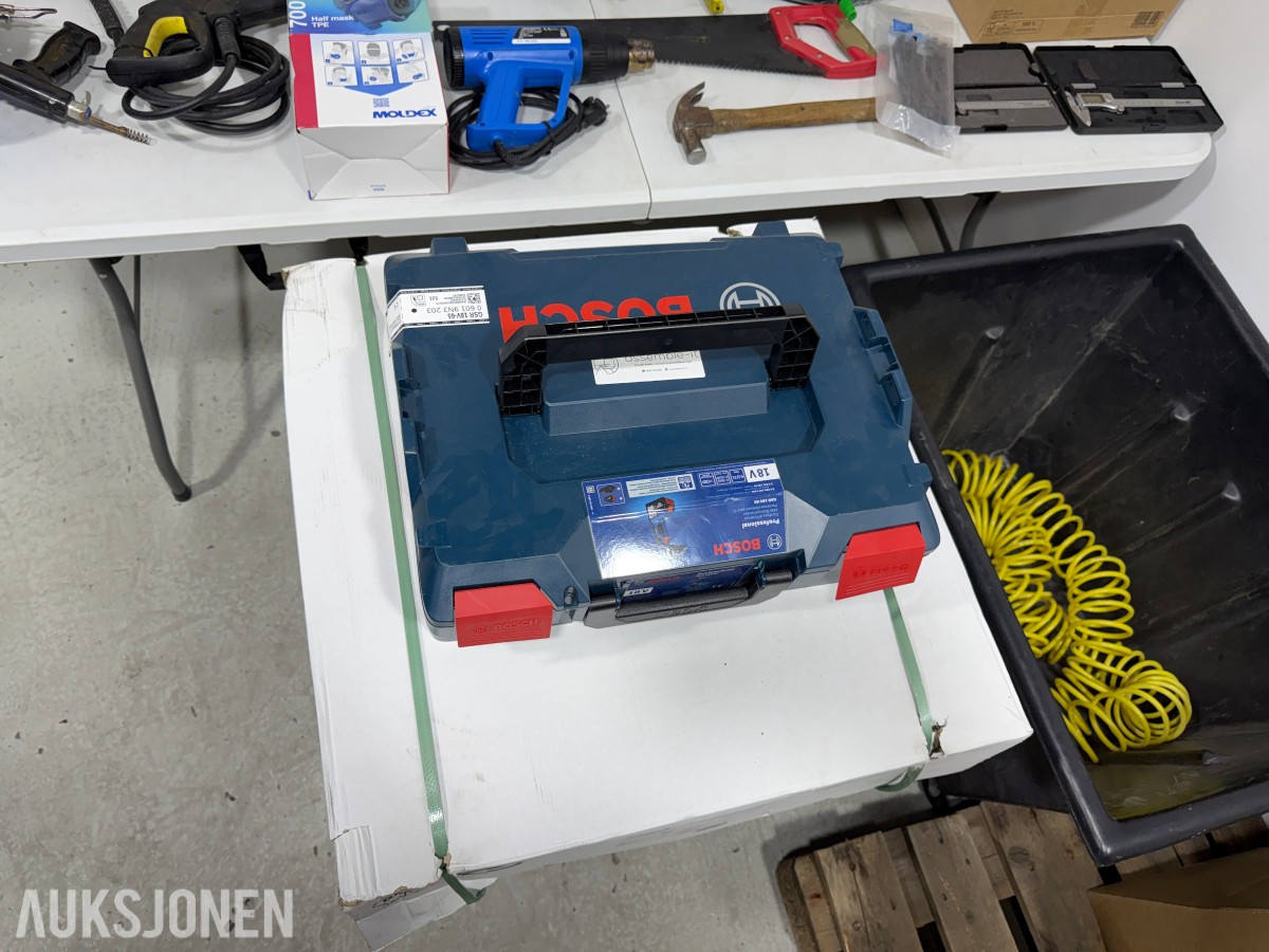 Verktøy og verkstedutstyr, Bosch, Kärcher og Black & Decker