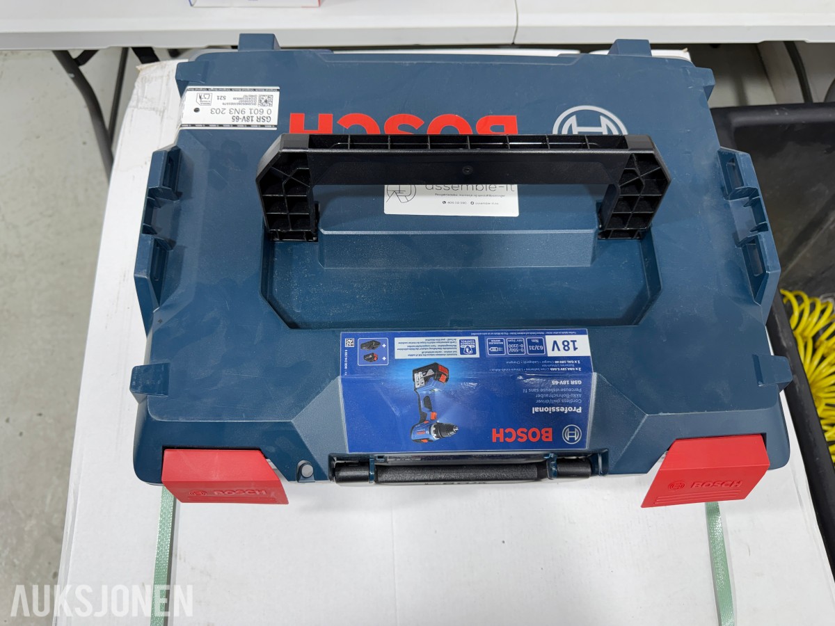 Verktøy og verkstedutstyr, Bosch, Kärcher og Black & Decker