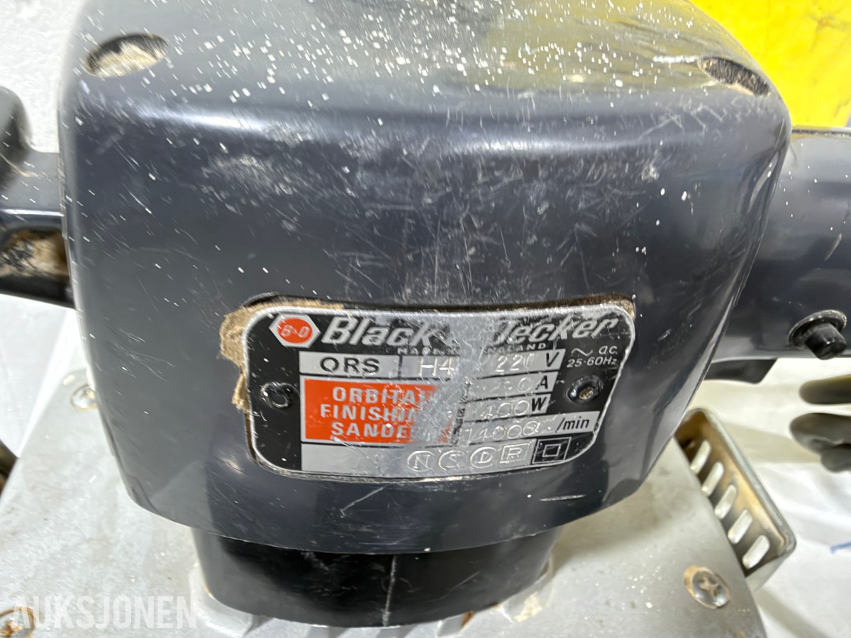 Verktøy og verkstedutstyr, Bosch, Kärcher og Black & Decker