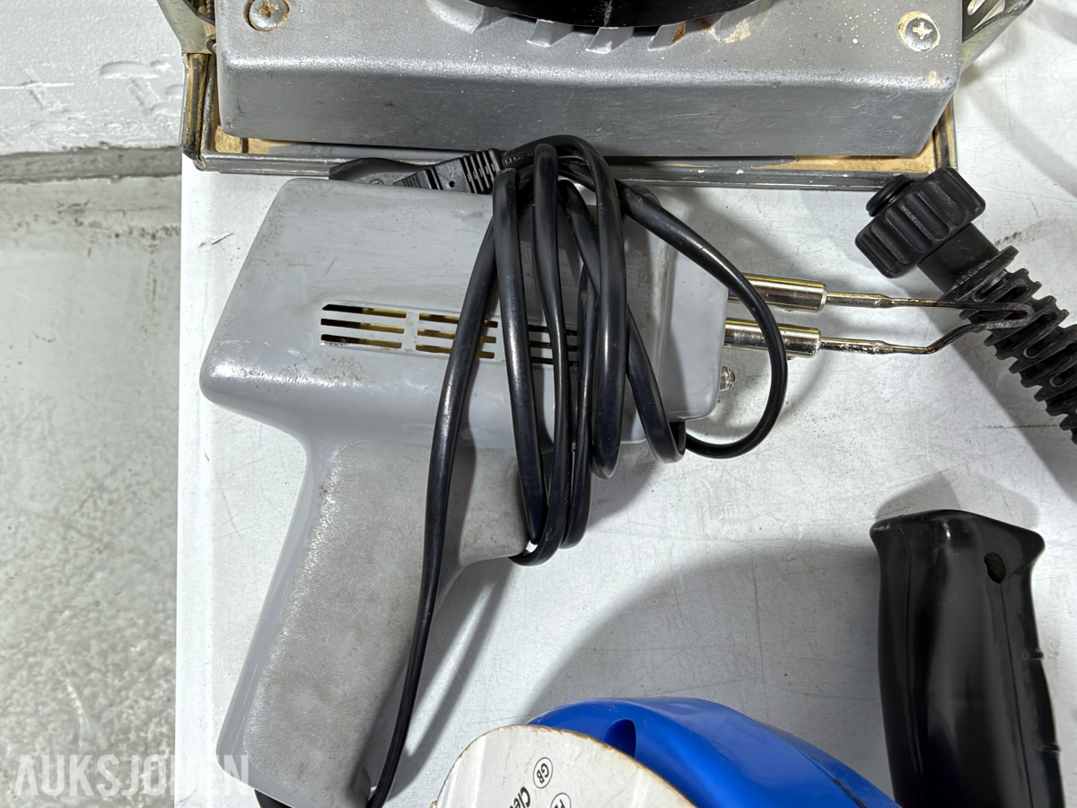 Verktøy og verkstedutstyr, Bosch, Kärcher og Black & Decker