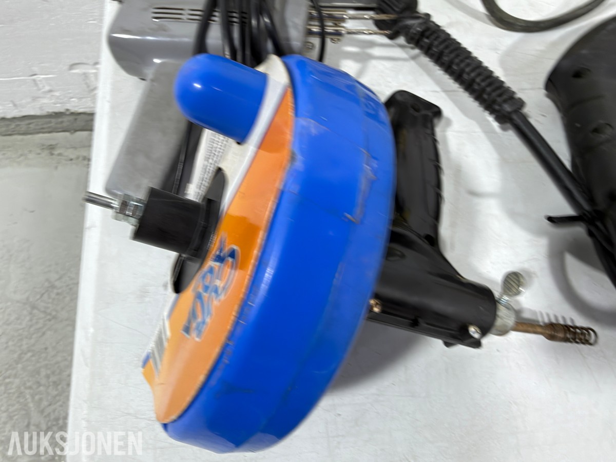 Verktøy og verkstedutstyr, Bosch, Kärcher og Black & Decker