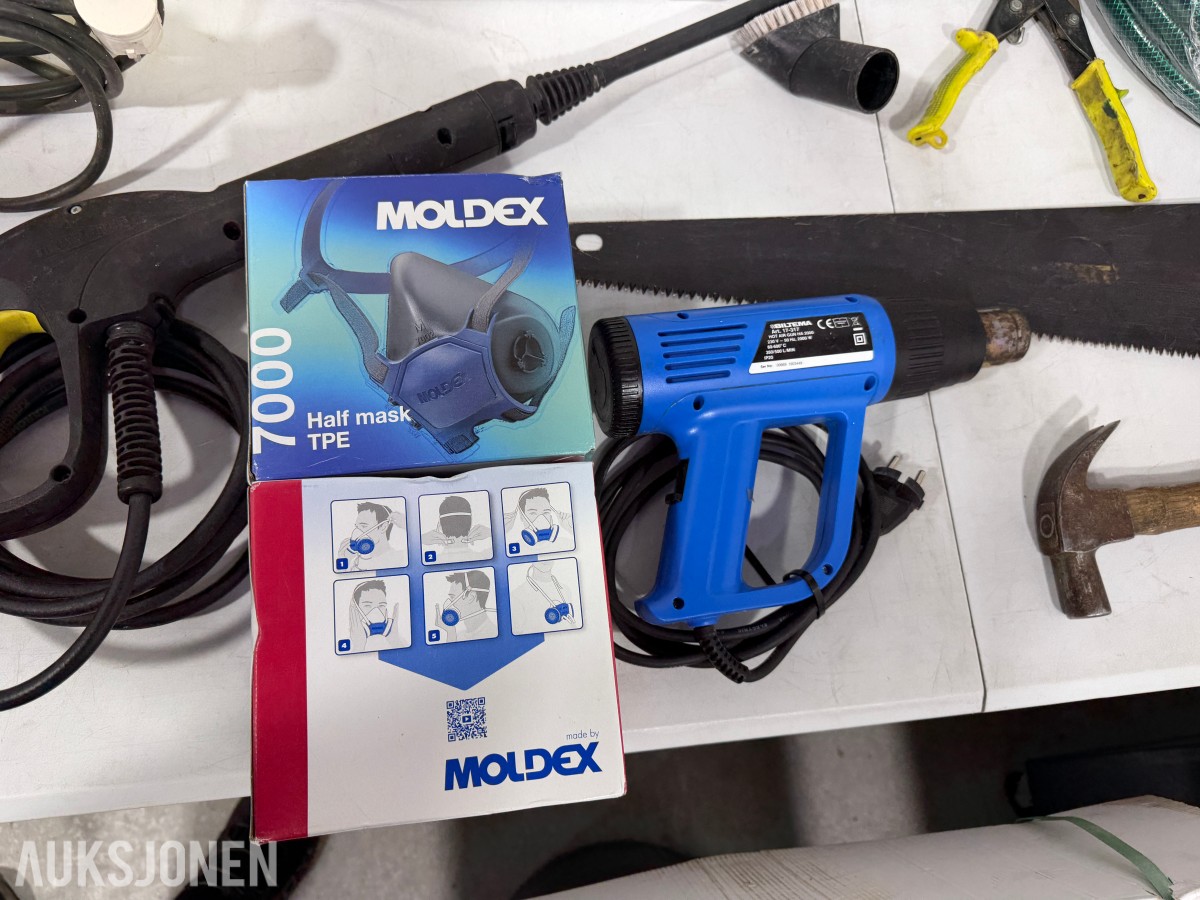 Verktøy og verkstedutstyr, Bosch, Kärcher og Black & Decker