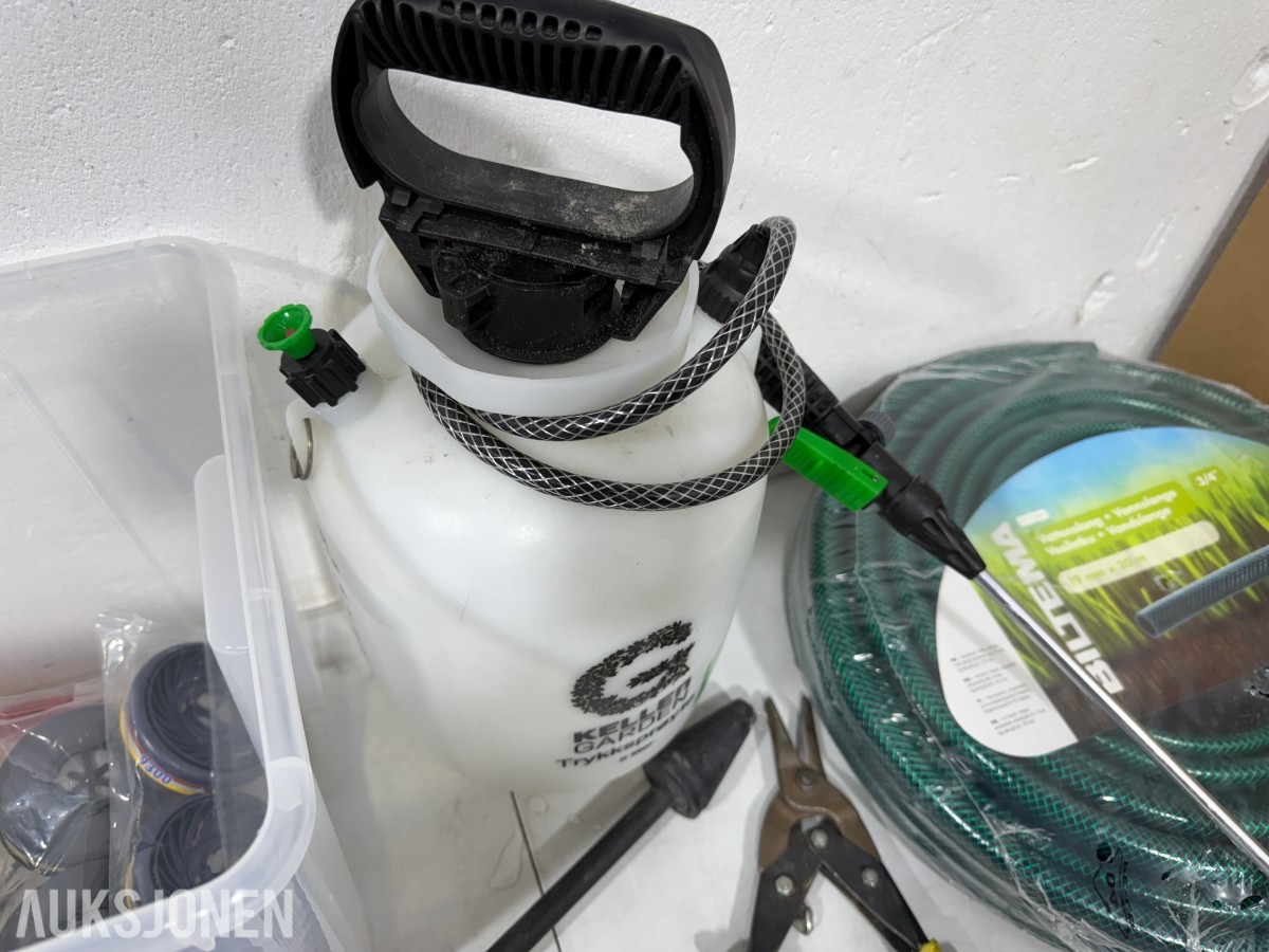 Verktøy og verkstedutstyr, Bosch, Kärcher og Black & Decker