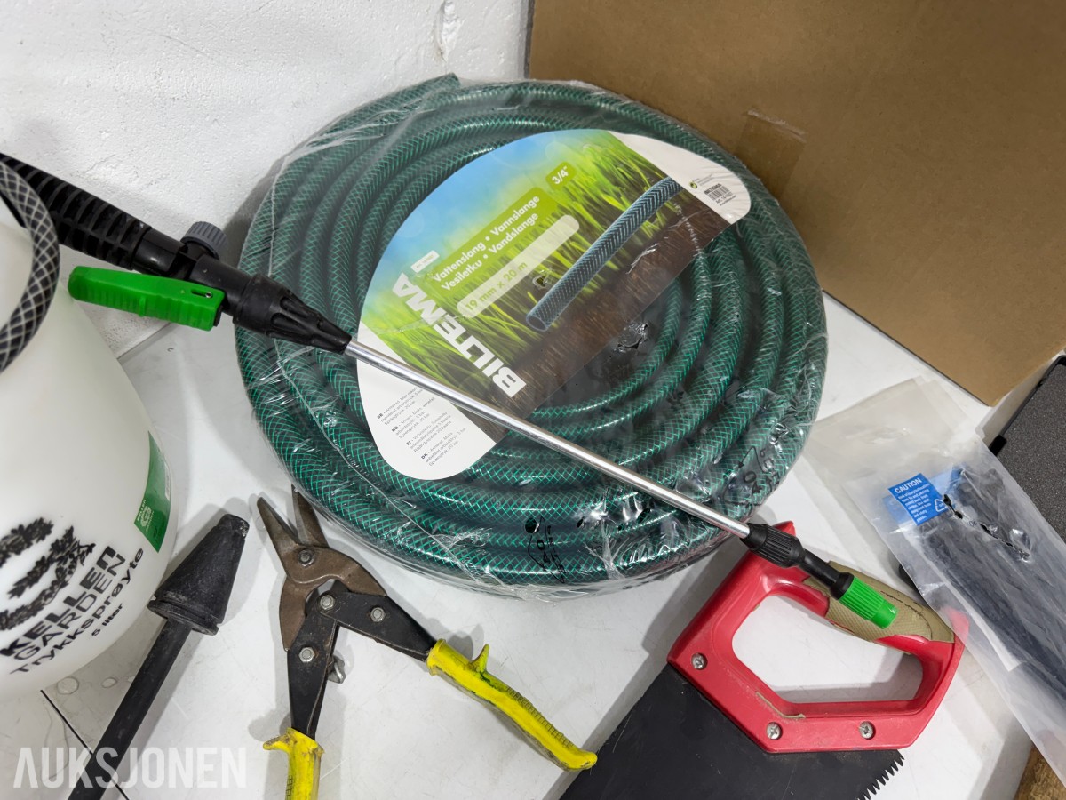 Verktøy og verkstedutstyr, Bosch, Kärcher og Black & Decker
