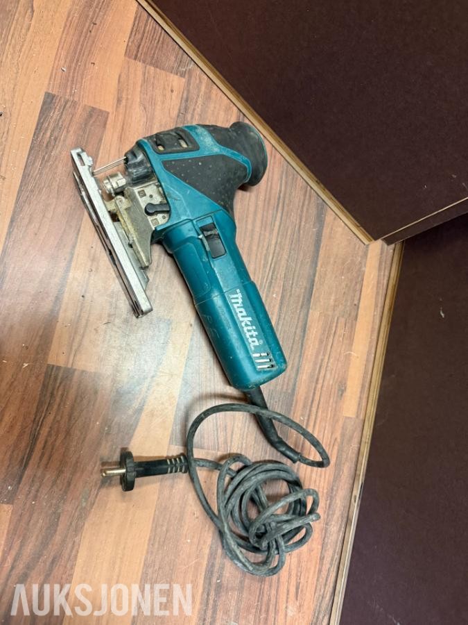 Makita elektrisk stikksag – testet og fungerer *Ingen minstepris*