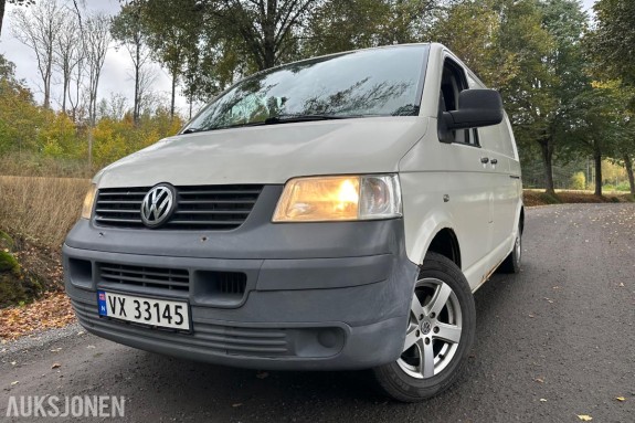 2008 Volkswagen Transporter 1.9 Diesel Campervan, Hengerfeste, Ryggekamera, S+V dekk, Reparasjonsobjekt 