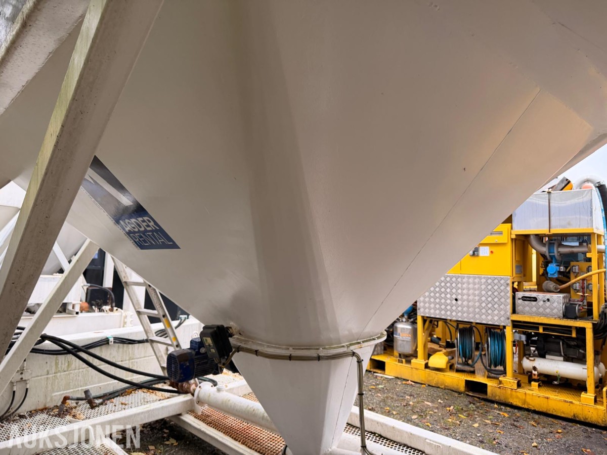 Silo-/doseringsanlegg med skruetransportører