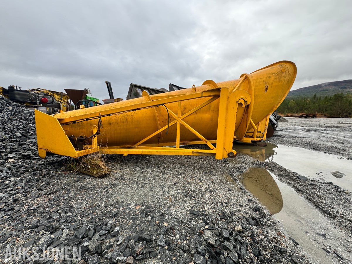 Diagonalplog med BM feste - Arbeidsbredde 2850 mm