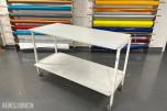 Verkstedbord på hjul - 156 × 70 x 97,5cm 