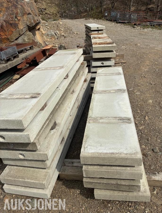 Betongheller / betongplater 2,5 m – 50 cm x 9 cm