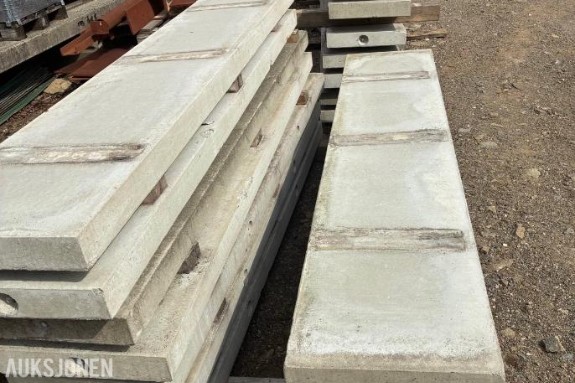 Betongheller / betongplater 2,5 m – 50 cm x 9 cm
