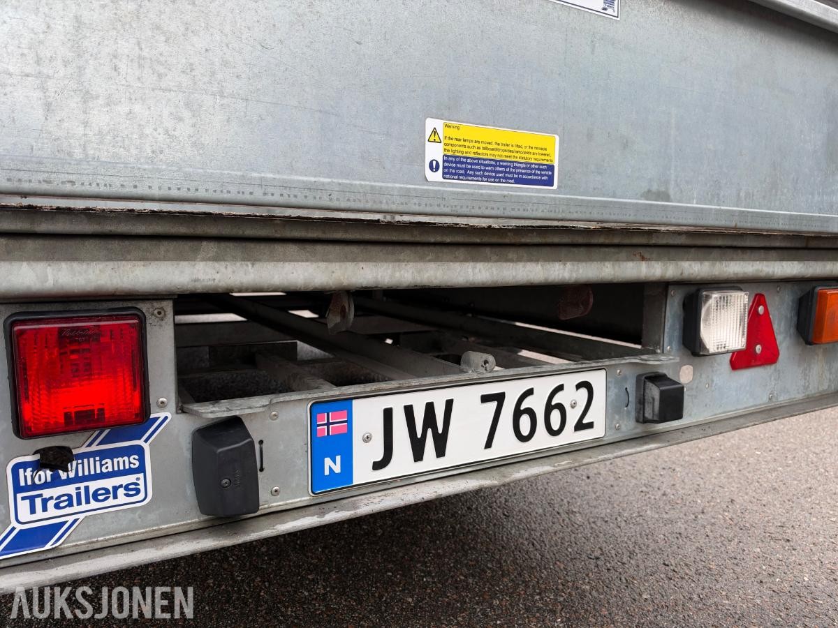 IFOR WILLIAMS LM146G | M/GITTER | 100KM/T | 2,6 TONN NYTTELAST