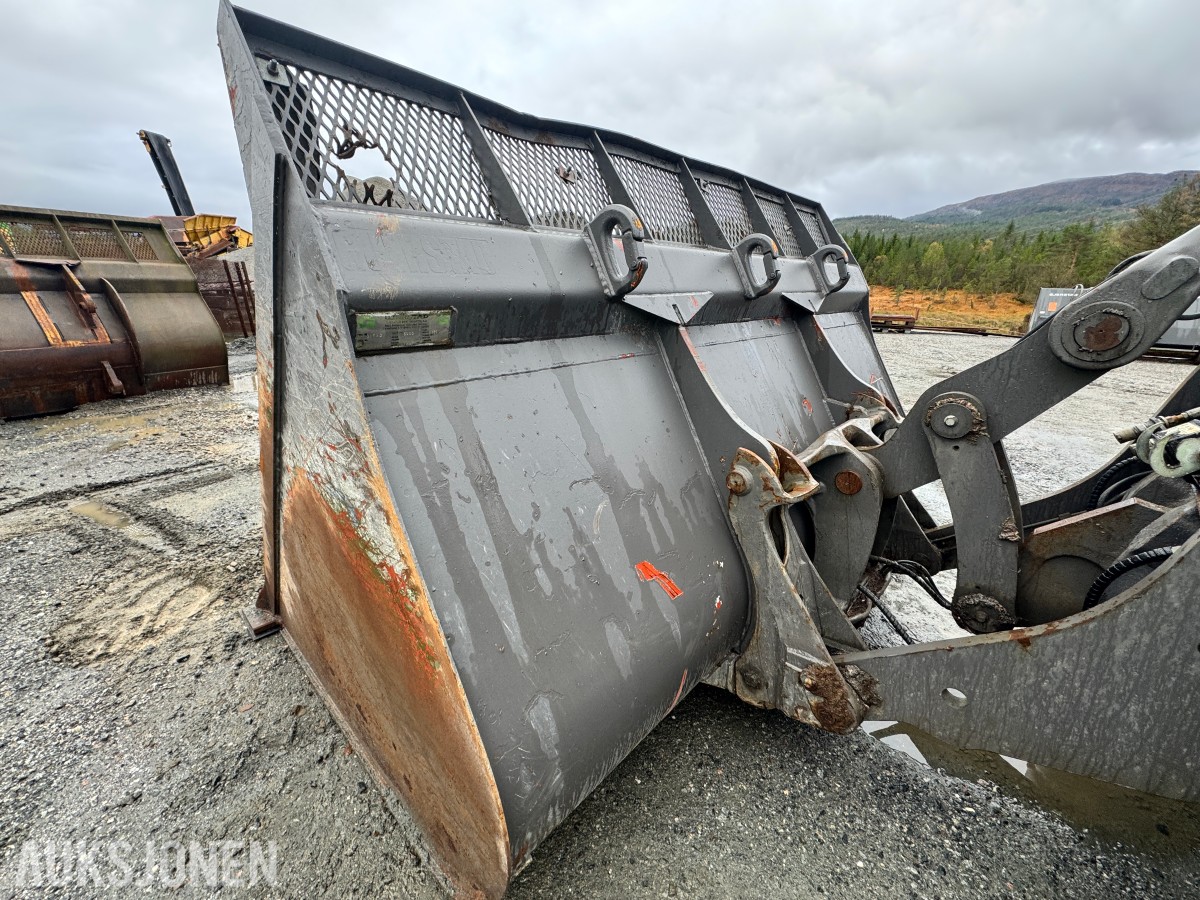 Gjerstad Lettmaterial skuffe - BM feste - 5000 liter