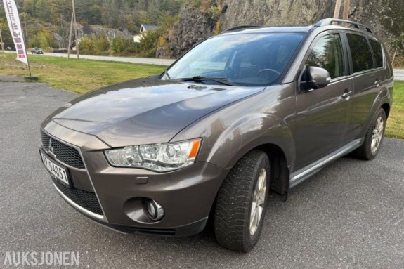 2011 Mitsubishi Outlander 2.3 140hk 4WD Cruisekontroll, Ryggekamera, S+V dekk